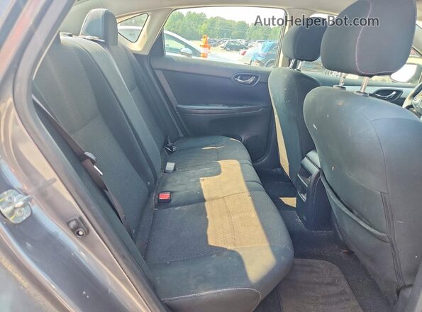 3N1AB7AP1KY310267 2019 NISSAN SENTRA Gray Вид задніх сидінь