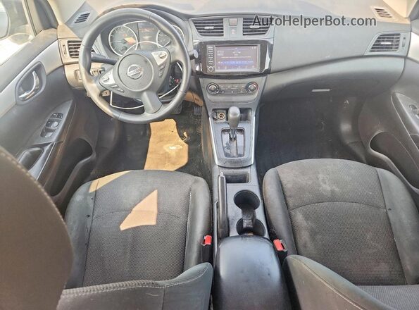 3N1AB7AP1KY310267 2019 NISSAN SENTRA Gray Вид панелі приладів
