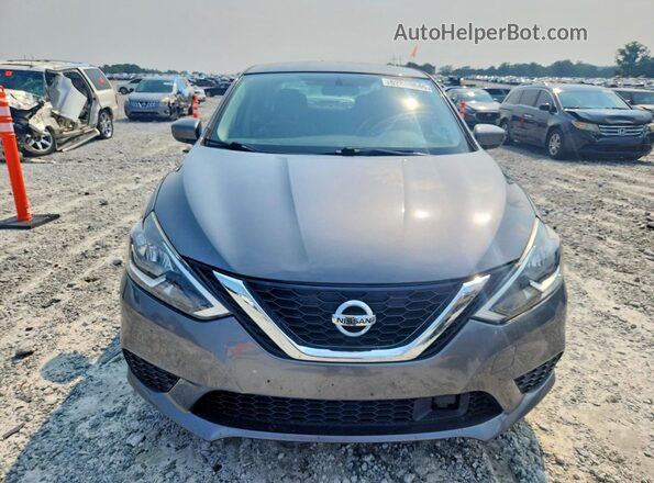 3N1AB7AP1KY310267 2019 NISSAN SENTRA Gray Вид спереду
