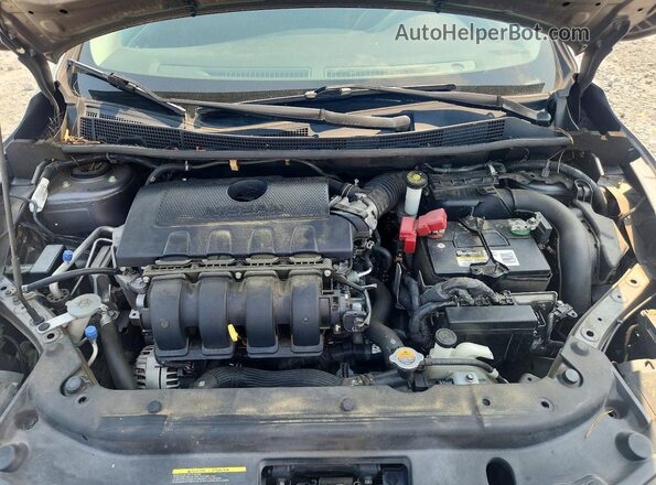 3N1AB7AP1KY310267 2019 NISSAN SENTRA Gray Вид задньої частини салону
