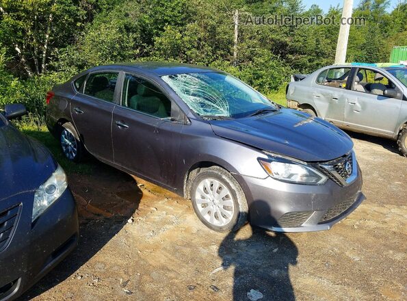 3N1AB7AP1KY316277 2019 NISSAN SENTRA Charcoal Առջևի աջ
