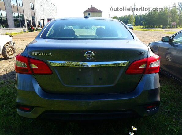 3N1AB7AP1KY316277 2019 NISSAN SENTRA Charcoal Հետևի տեսք