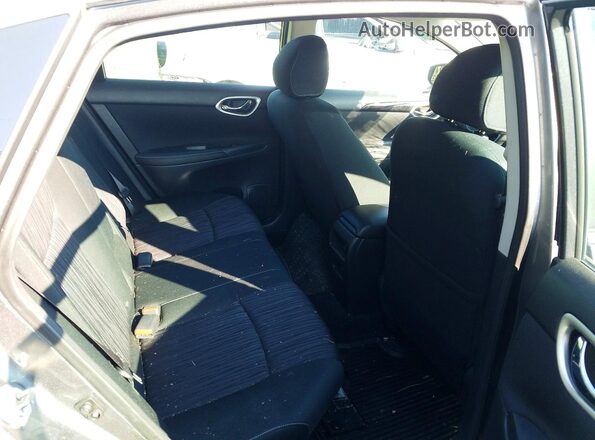 3N1AB7AP1KY316277 2019 NISSAN SENTRA Charcoal Հետևի նստատեղերի տեսք