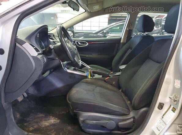 3N1AB7AP1KY317560 2019 NISSAN SENTRA Silver Սալոնի դիմացի տեսք