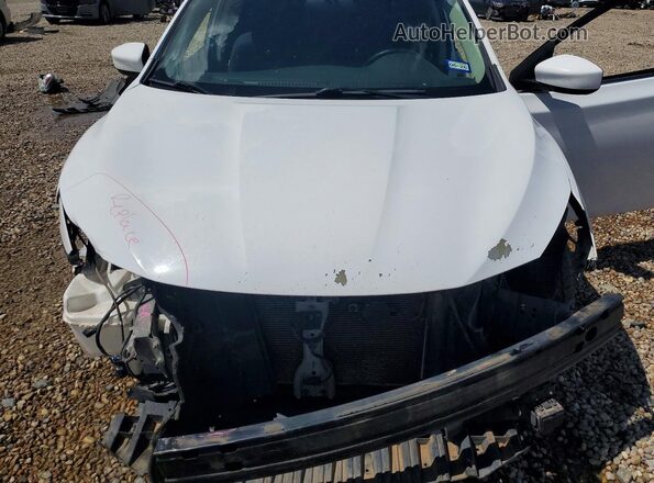 3N1AB7AP1KY322175 2019 NISSAN SENTRA Белый Вид подкапотного пространства