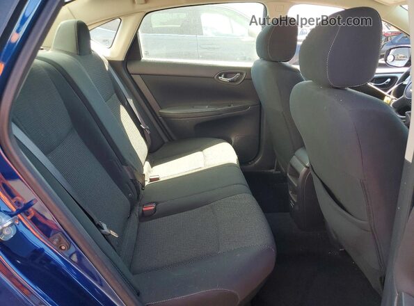 3N1AB7AP1KY331121 2019 NISSAN SENTRA Синий Вид задних сидений