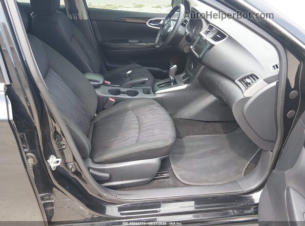 3N1AB7AP1KY338246 2019 NISSAN SENTRA Black Vista interior delantera