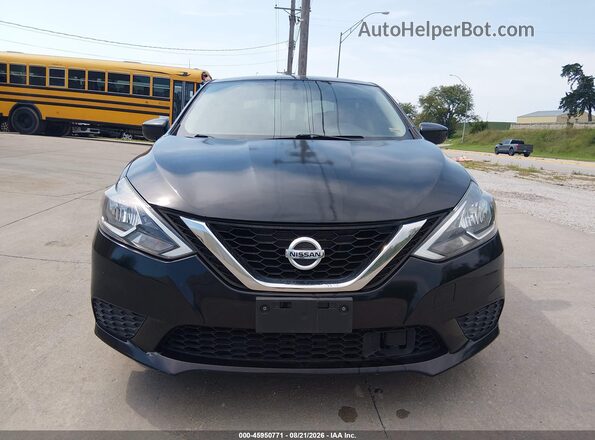 3N1AB7AP1KY338246 2019 NISSAN SENTRA Black Vista interior trasera