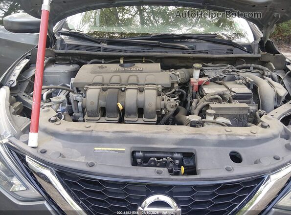 3N1AB7AP1KY356956 2019 NISSAN SENTRA Gray Вид ззаду