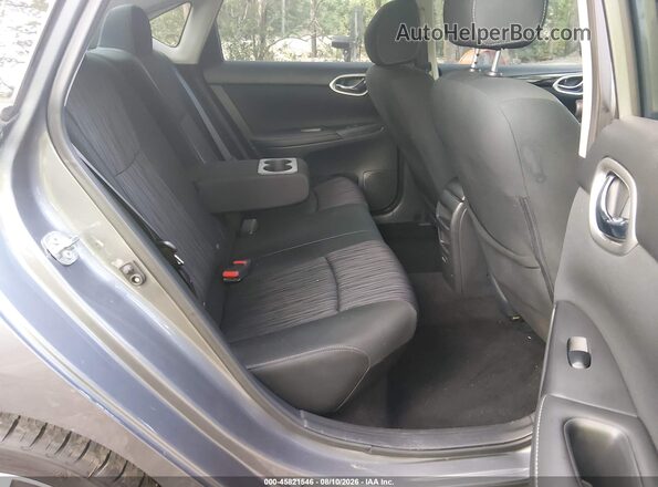 3N1AB7AP1KY356956 2019 NISSAN SENTRA Gray Вид наклейки з VIN-кодом