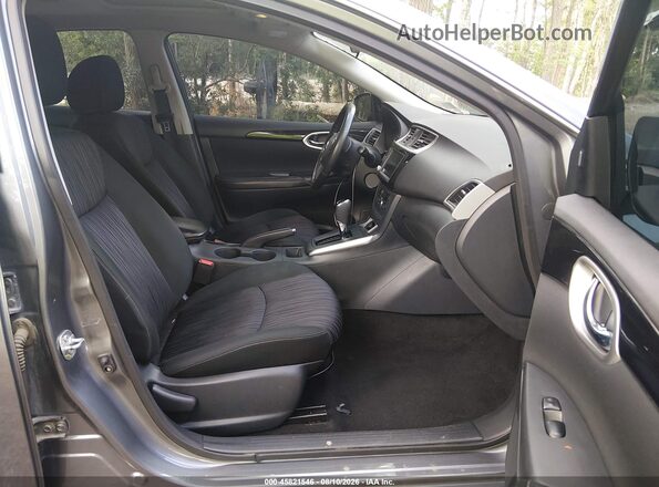 3N1AB7AP1KY356956 2019 NISSAN SENTRA Gray Вид салону спереду