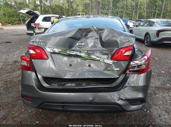 3N1AB7AP1KY356956 2019 NISSAN SENTRA Gray 