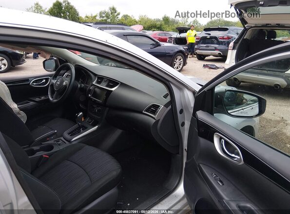 3N1AB7AP1KY366872 2019 NISSAN SENTRA Silver Սալոնի դիմացի տեսք
