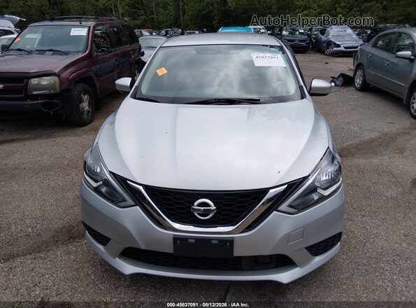 3N1AB7AP1KY366872 2019 NISSAN SENTRA Silver Սալոնի հետևի տեսք