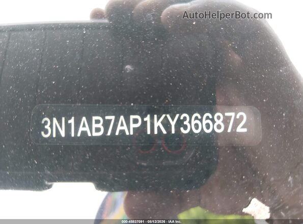 3N1AB7AP1KY366872 2019 NISSAN SENTRA Silver Շարժիչի բաժամունքի տեսք