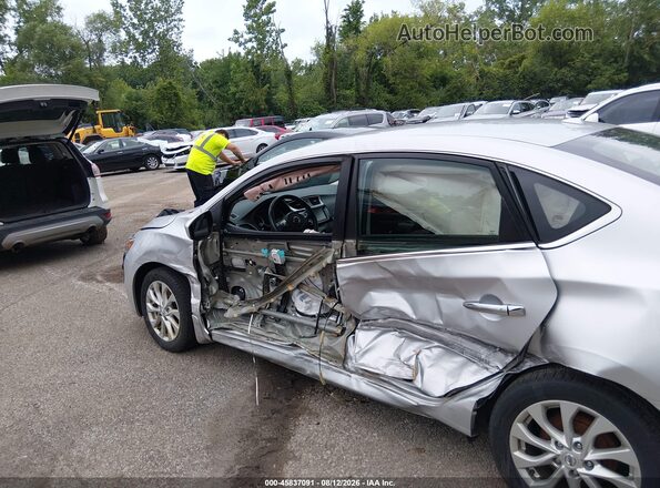 3N1AB7AP1KY366872 2019 NISSAN SENTRA Silver 