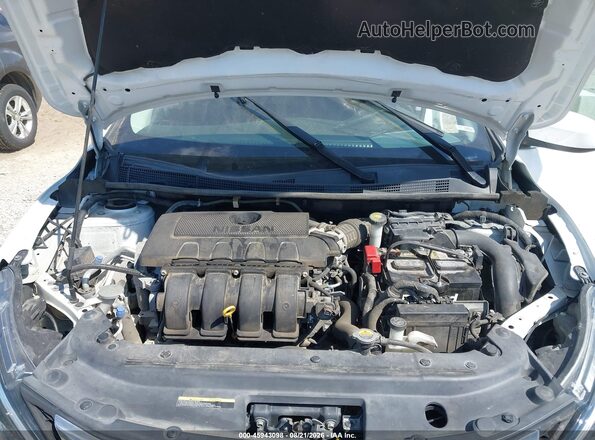 3N1AB7AP1KY378925 2019 NISSAN SENTRA White Հետևի տեսք