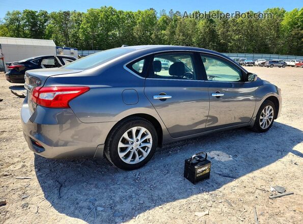 3N1AB7AP1KY409090 2019 NISSAN SENTRA Gray Задня права чверть