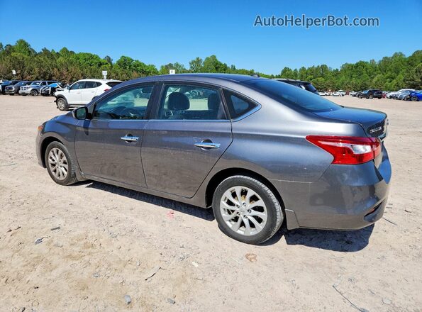 3N1AB7AP1KY409090 2019 NISSAN SENTRA Gray Задня ліва чверть