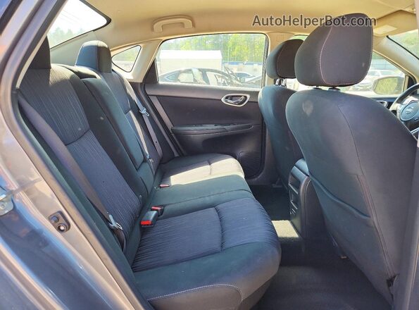 3N1AB7AP1KY409090 2019 NISSAN SENTRA Gray Вид задніх сидінь