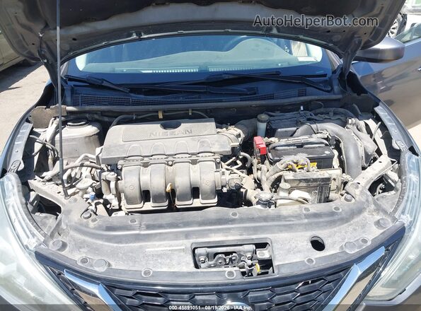 3N1AB7AP1KY409686 2019 NISSAN SENTRA Серый Вид сзади
