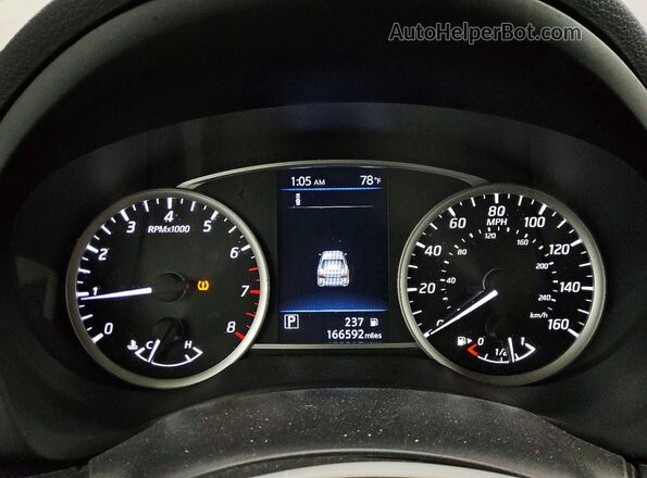 3N1AB7AP1KY410501 2019 NISSAN SENTRA White ხელსაწყოთა პანელის ხედი