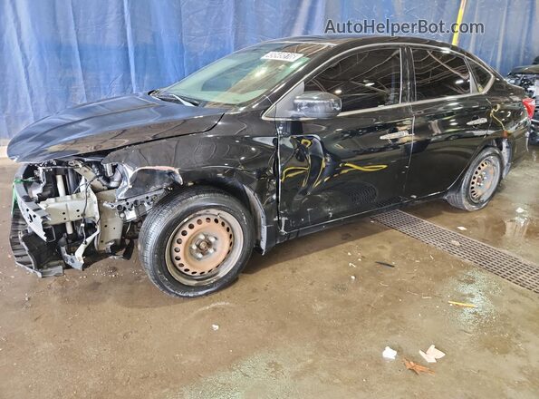 3N1AB7AP1KY415388 2019 NISSAN SENTRA Black 360 interior view