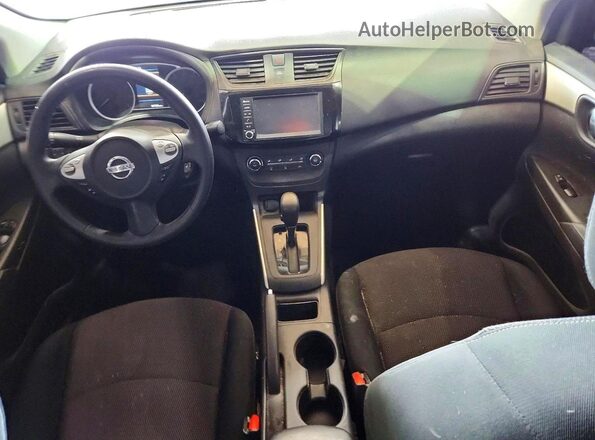 3N1AB7AP1KY415388 2019 NISSAN SENTRA Black Dashboard view