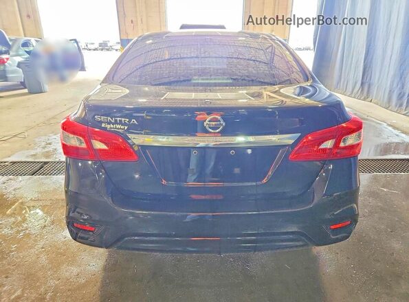 3N1AB7AP1KY415388 2019 NISSAN SENTRA Black Rear view