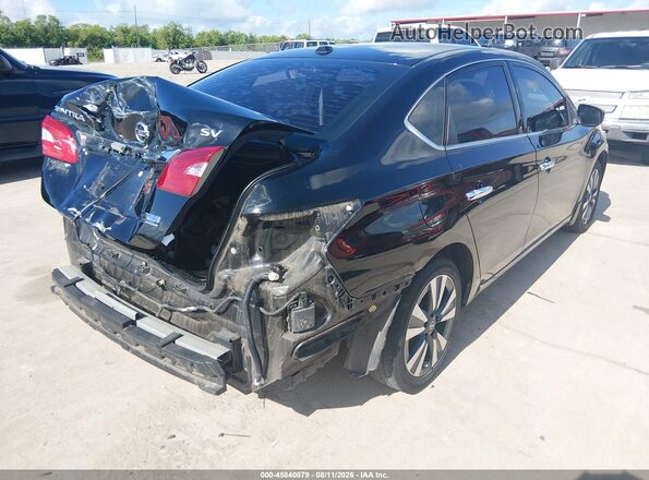 3N1AB7AP1KY418291 2019 NISSAN SENTRA Black Trasero derecho