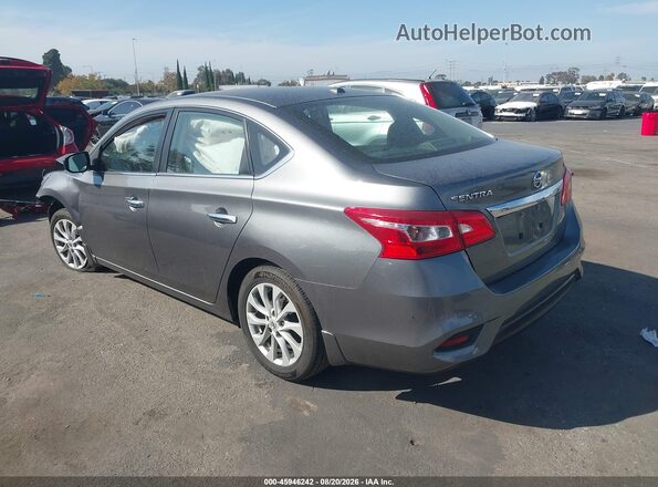 3N1AB7AP1KY419554 2019 NISSAN SENTRA Gray უკანა მარცხენა