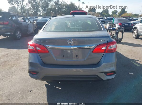 3N1AB7AP1KY419554 2019 NISSAN SENTRA Gray 
