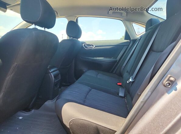 3N1AB7AP1KY427072 2019 NISSAN SENTRA Серебряный Вид задних сидений