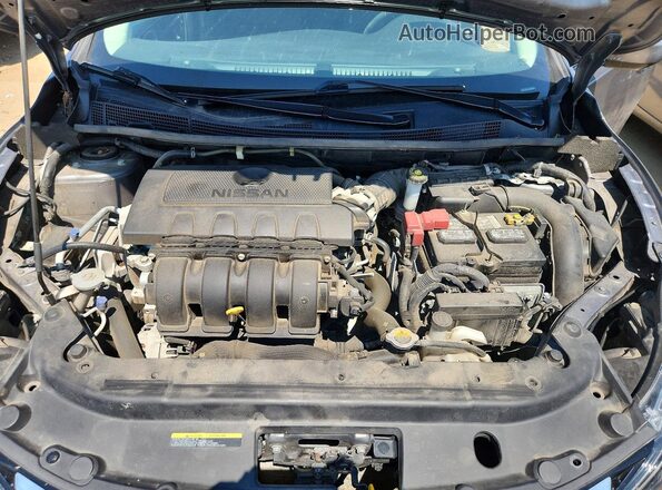 3N1AB7AP1KY427072 2019 NISSAN SENTRA Серебряный Вид задней части салона