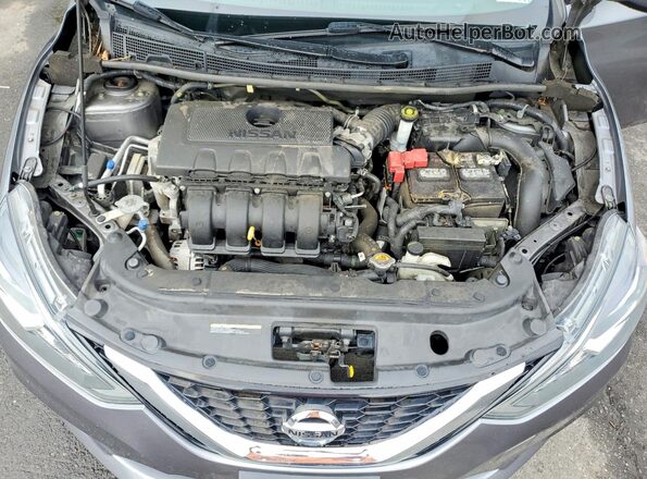3N1AB7AP1KY437925 2019 NISSAN SENTRA Gray Vista interior trasera