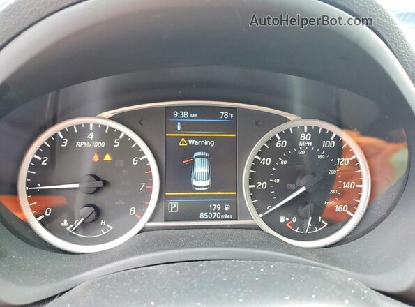 3N1AB7AP1KY437925 2019 NISSAN SENTRA Gray Vista del cuadro de instrumentos