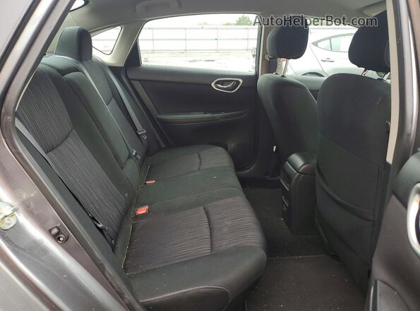 3N1AB7AP1KY437925 2019 NISSAN SENTRA Gray Vista de los asientos traseros