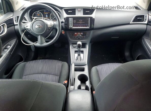 3N1AB7AP1KY437925 2019 NISSAN SENTRA Gray Vista del salpicadero