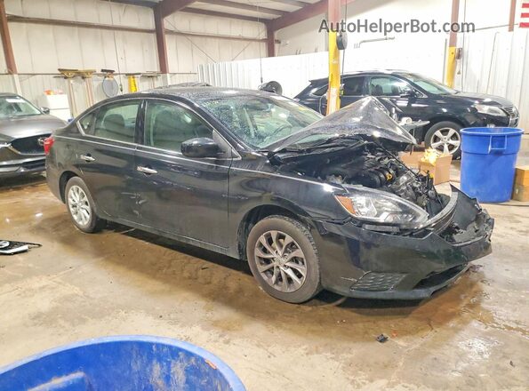 3N1AB7AP1KY442445 2019 NISSAN SENTRA Black Առջևի աջ