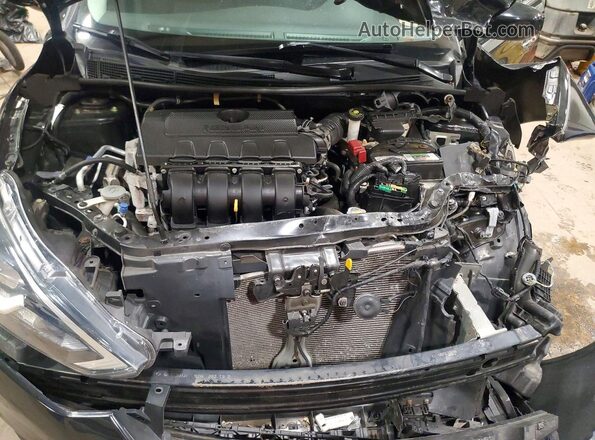 3N1AB7AP1KY442445 2019 NISSAN SENTRA Black Սալոնի հետևի տեսք