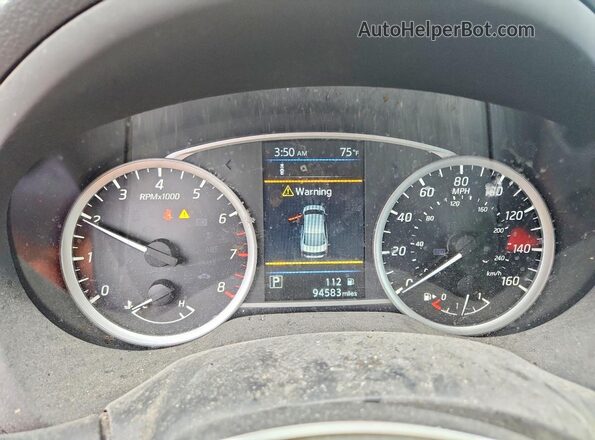 3N1AB7AP1KY454983 2019 NISSAN SENTRA Silver Vista del cuadro de instrumentos