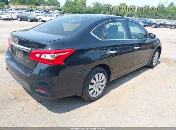 3N1AB7AP2GL680759 2016 NISSAN SENTRA Black უკანა მარჯვენა