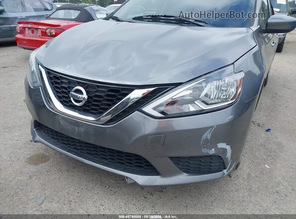 3N1AB7AP2GY218303 2016 NISSAN SENTRA Gray წინა ხედი