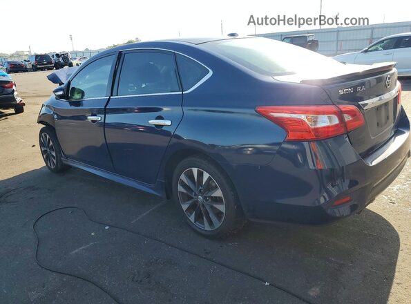 3N1AB7AP2GY220522 2016 NISSAN SENTRA Blue Rear left