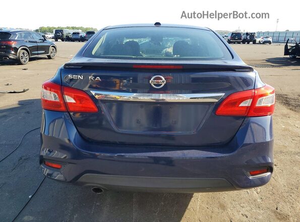 3N1AB7AP2GY220522 2016 NISSAN SENTRA Blue Rear view
