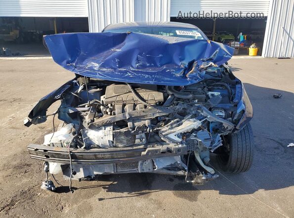 3N1AB7AP2GY220522 2016 NISSAN SENTRA Blue Front view