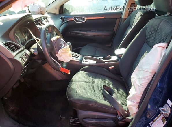 3N1AB7AP2GY220522 2016 NISSAN SENTRA Blue Front interior view