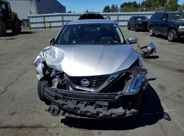 3N1AB7AP2GY225073 2016 NISSAN SENTRA Silver Դիմացի տեսք