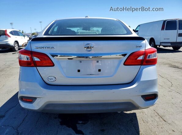 3N1AB7AP2GY225073 2016 NISSAN SENTRA Silver Հետևի տեսք