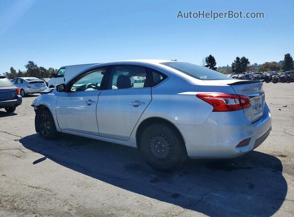 3N1AB7AP2GY225073 2016 NISSAN SENTRA Silver Հետևի ձախ